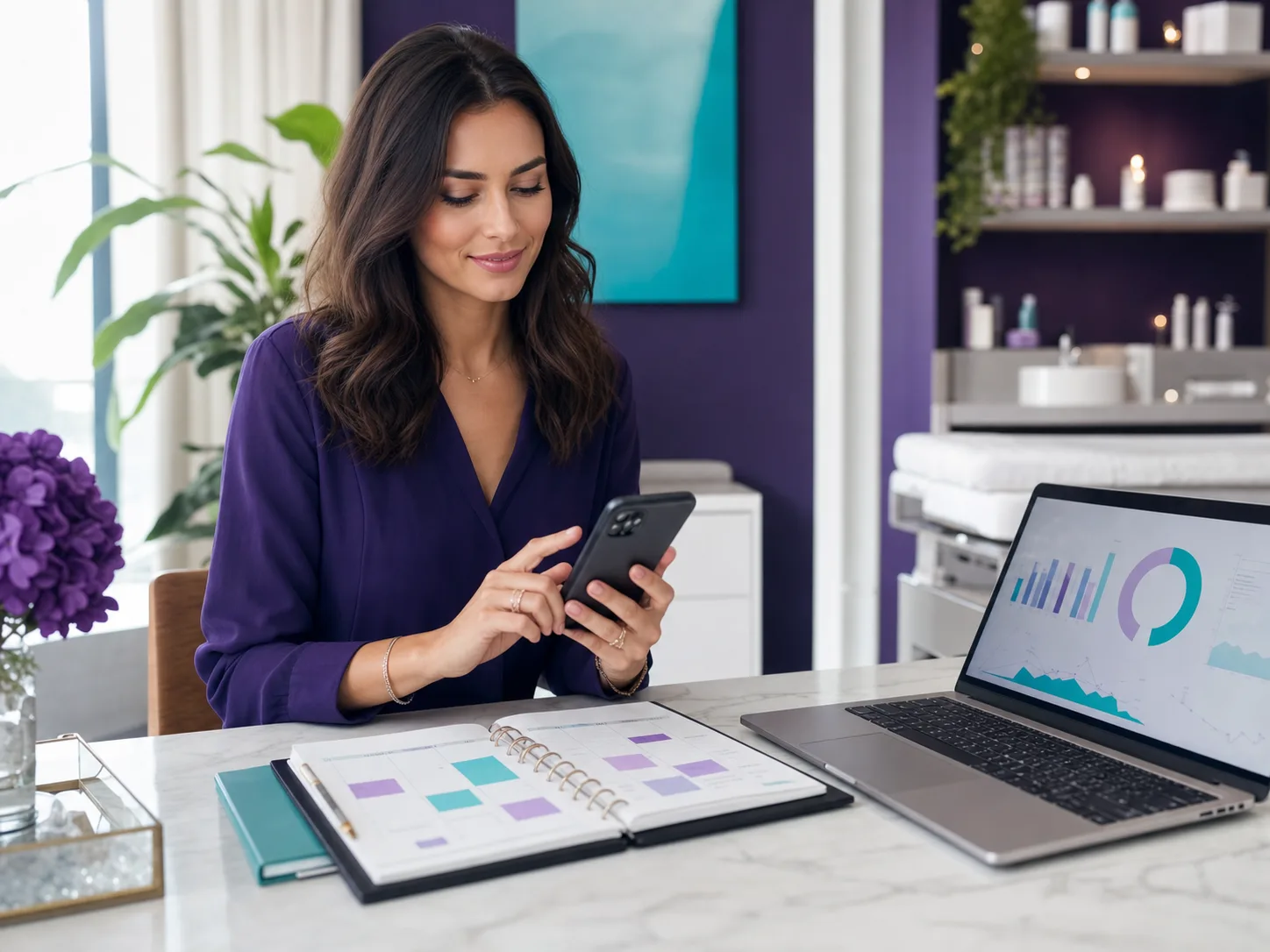 Estrategia digital orientada a generar mensajes y reservas para un negocio de belleza