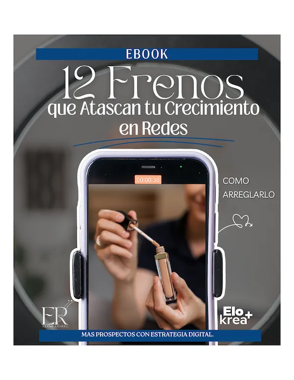 Portada del ebook 12 frenos que atascan tu crecimiento en redes